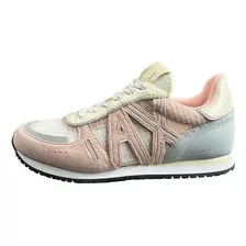 Tenis Armani Exchange Rosa Mod. Xdx089