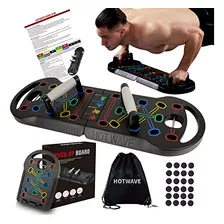 Push Up Board Fitness, Portable Foldable 20 In 1 Push U...