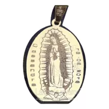 Medalla Sagrado Corazón De Jesus Y Virgen Gpe. En 10k