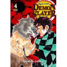 Mangá Demon Slayer - Kimetsu No Yaiba 4 (português)