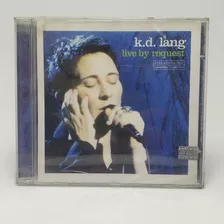 Cd K.d. Lang - Live By Request Original Lacrado