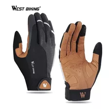 Guantes De Ciclismo Con Dedos Completos, Antideslizantes, Un