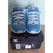 Zapatillas Dc Shoes Originales Hombre Talla 8 Azul Claro