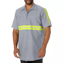 Red Kap Camisa De Trabajo Industrial De Visibilidad Mejorada