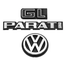 Emblemas Parati Gl + Vw Mala - 1987 À 1990