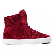 Tenis Supra Skytop Original Rojo 