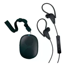 Isound Pack Bluetooth Parlante + Audifono Negro