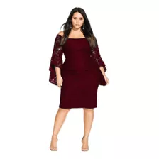 Vestido Plus Size Curto De Festa Renda Casamento Convidada