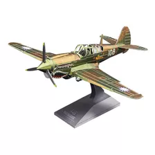 Avion P40 Warhawk Armable Puzzle 3d Metal Earth Mms213