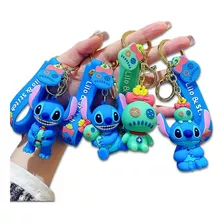 Llaveros Lilo Y Stitch Disney Souvenir - Set De 4 Unidades