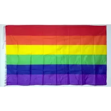 Bandera Lgbt Orgullo Gay Arcoiris Diversidad 90 X 60cm