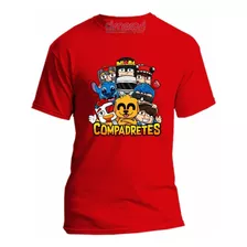 Playera Compadretes Varios Colores Todas Las Tallas