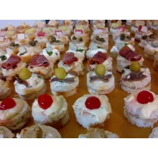 50 Saladitos Canapes Premium - Delivery