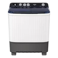 Lavadora Semiautomática De Doble Tina Mabe Lmdx8124hbab0 Blanca 18kg