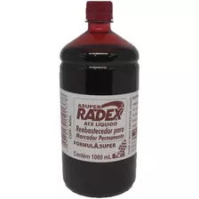 Tinta Marcador Permanente Reabastecedor 1000ml Vermelho