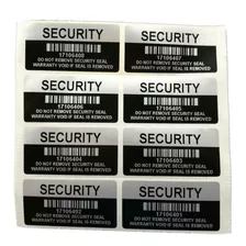 200 Sellos Seguridad Numerados Void Garantía 20x40mm