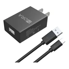 Cargador Usb Con Cable Micro-usb Cargador Universal Carga Rápida Compatible Con Samsung Motorola Oppo 1hora Gar064 Negro