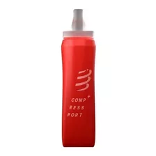 Garrafa De Silicone Compressport Flask 300 Ml - Vermelho - 