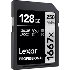 Memoria Lexar Professional Sdxc Uhs-ii 128gb 1000x 150 M/s