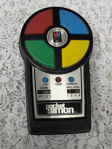Juego Electrónico Vintage Pocket Simon Mb Milton Bradley — imagen 1