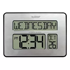 La Crosse Technology 513-1419-int Atomic Full Calendar Clock