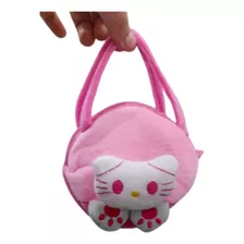 Cartera De Peluche Para Niñas Beautiful Cat X12 Uni