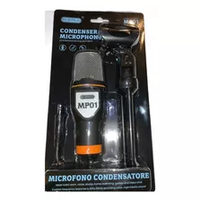 Micrófono Condensado Profesional Mp01 + Brazo Incluido