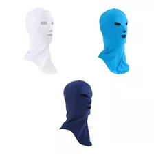 3 Pcs Gorros De Natación Protección Uv Mascarilla Facial