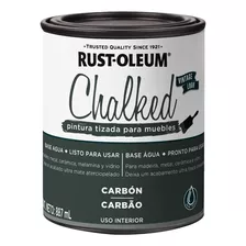 Pintura Chalked Brochable Carbón 1/4g Rust Oleum