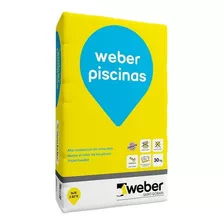 Pegamento Weber Piscina 30 K Alta Resistencia Inmersión