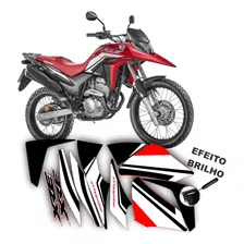 Kit Faixas Adesivos Xre 300 Rally 2009 A 2015