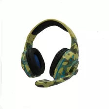 Fone De Ouvido Gamer Camuflado Conexão Via Usb E 2 P2 Dwg305