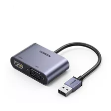 Ugreen Adaptador Usb 3.0 A A Hdmi+vga