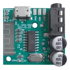 Mini Modulo Placa Receptor Bluetooth 5.0 Áudio Mp3 Som 
