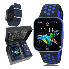 Relógio Smartwatch Champion Digital Azul 1 Ano Garantia