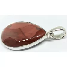 Colgante Jasper Imperial En Plata Fina