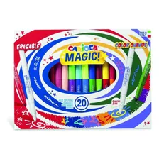 Caneta Hidrográfica Carioca Magicmarker 20 Cores