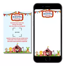 Filtro Personalizado Instagram Circo Menino