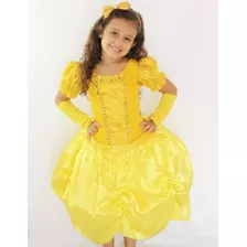 Fantasia Vestido Sofia Princesa Luxo Infantil Coroa Luvas 