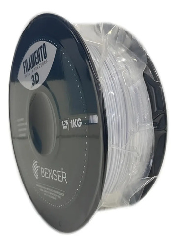 Filamento Pet-g 1,75 Mm 1kg - Branco (white) Branco