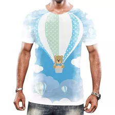 Camisa Camiseta Masculina Urso Baloeiro Tema Festa Em Hd 1