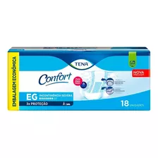 Fralda Descartável Geriátrica Tena Confort Xg 3pct C/18tiras