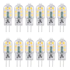 12 Bombillas Led Halógenas G4 De 12 V, 3 W, 30 W