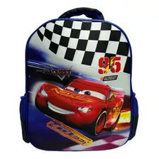 Mochila Cars Rayo Mcqueen Preescolar Jardin Colonia Club