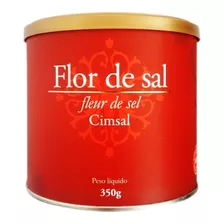 Sal Flor De Sal 100% Natural Cimsal 350g