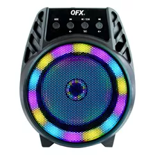 Qfx Bt-64 Tws Altavoz Portátil Recargable Bluetooth Con Lu.