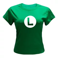 Camiseta Verde - Luigi