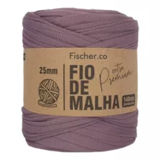 Fio De Malha Fischer 140m Crochê Artesanato Todas As Cores Cor 16 Malbec