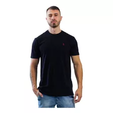 Camiseta Polo Bonita Ótima Qualidade Preto-pronta Entrega