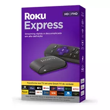 Streaming Tv Internet Hd E Full Hd Roku Express Original